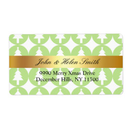 Custom Christmas TREE green Laura Fraktsedel