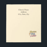 Custom Church Name Praise the LORD Graphic Anteckningsblock<br><div class="desc">Custom Church Name Praise the LORD Graphic Post it Notes.  Enjoy!</div>