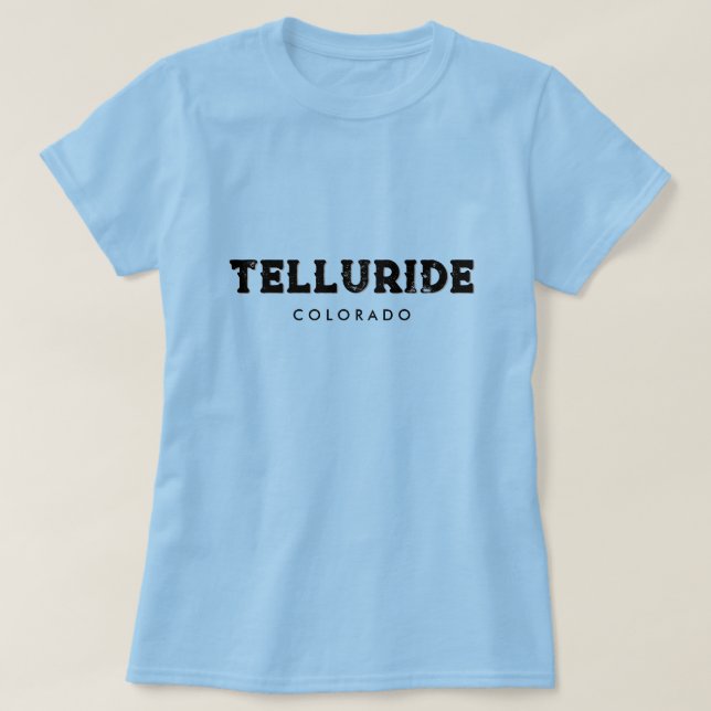 Custom City Town Place Location Name Text T Shirt (Design framsida)