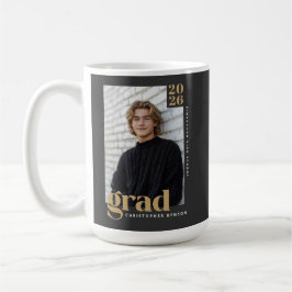 Custom Class of 2026 Photo Graduation Kaffemugg