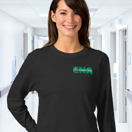Custom CNA Credentials with Name T Shirt