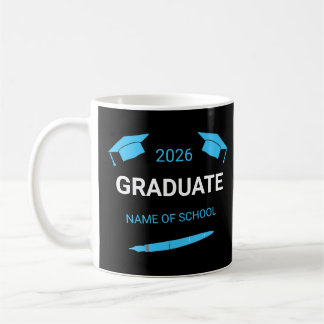 Custom College School Graduation 2026 Kaffemugg