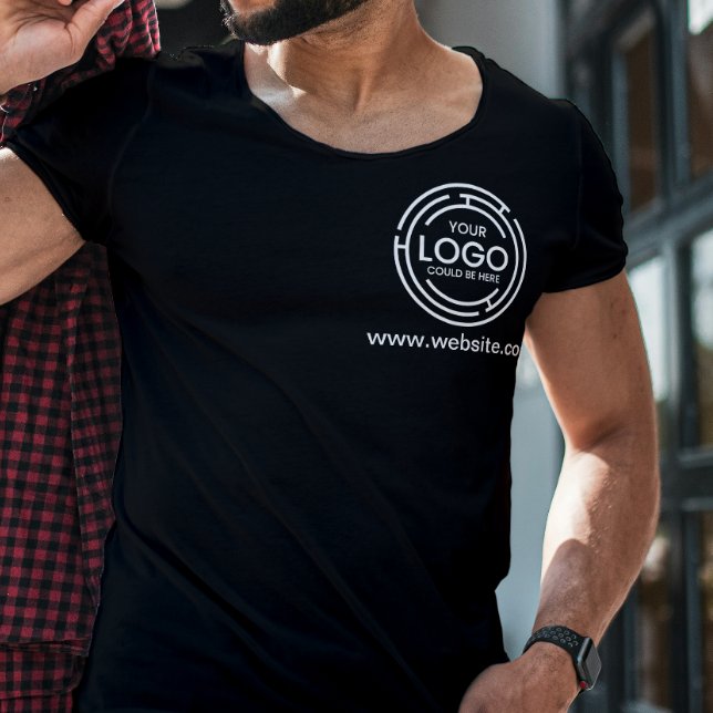 Custom Company Branded Business Logo  T Shirt (Custom Company Branded Business Logo)