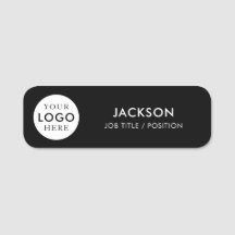 Custom Company Business Logo Employee Staff