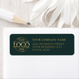 Custom Company Business Logo Return Address Returadress Etikett