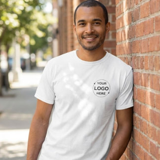 Custom Company Business Logo T Shirt