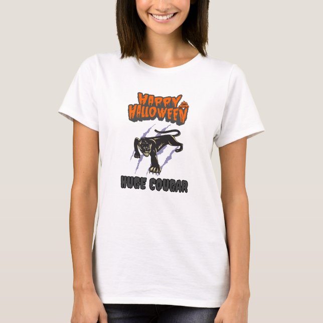 custom cougar t shirt (Framsida)