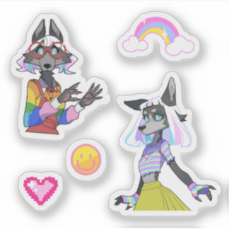 Custom-Cut Vinyl Sticker Klistermärken