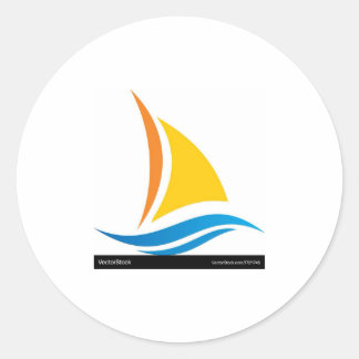 Custom-Cut Vinyl Sticker Runt Klistermärke