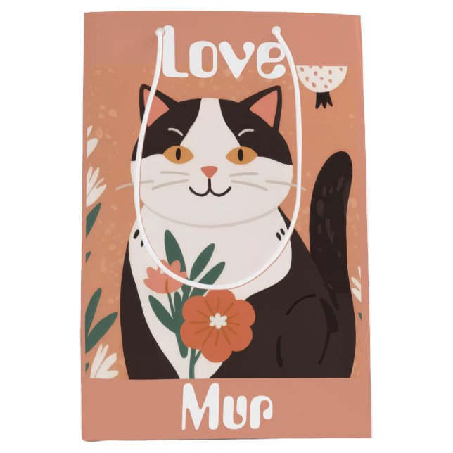 Custom Cute Cat with Mur and Love (Framsidan)