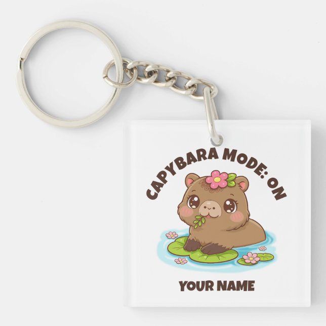 Custom Cute Kawaii Capybara Mode (Framsidan)