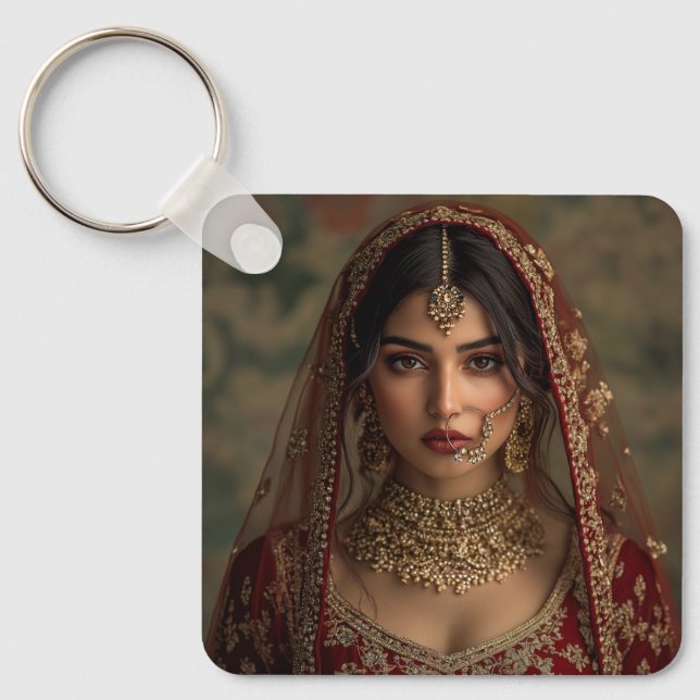 Custom Cute Two Photo Double Sided Personalized Nyckelring (Framsida)