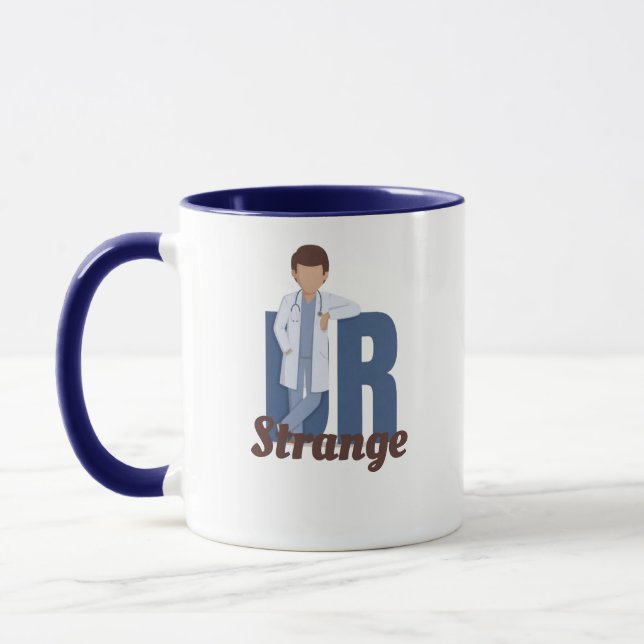 Custom Doctor Name Mug – Personalized DR gift Mugg (Vänster)