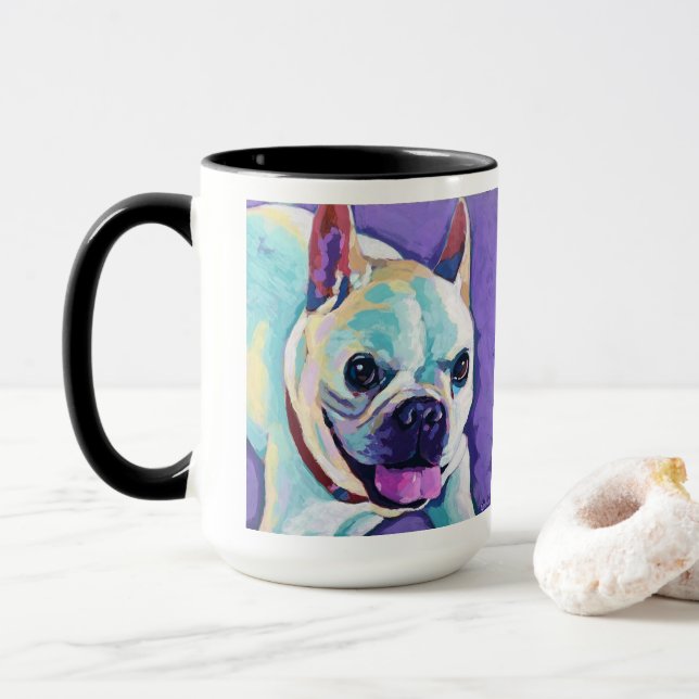 Custom Dog Painting - Forever Loved Ped Mugg (Med munk)