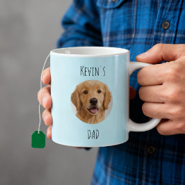 Custom Dog Photo Mug | Personalized Pet Dad Gift Kaffemugg