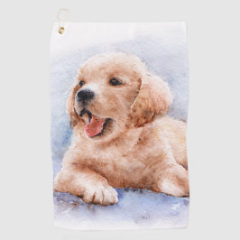 Custom Dog Photo Pet Cute Golfer