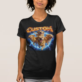 Custom Dog Vintage Washed Shirt T