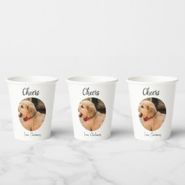 Custom Dog Wedding Favor Dog of Honor Photo cheers