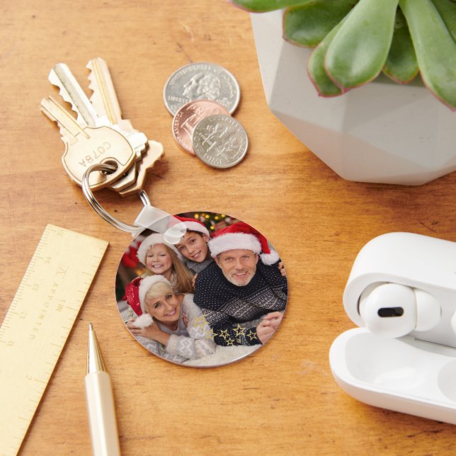 Custom Double Sided Photo Keychains, Custom Photo Nyckelring (Skrivbord)