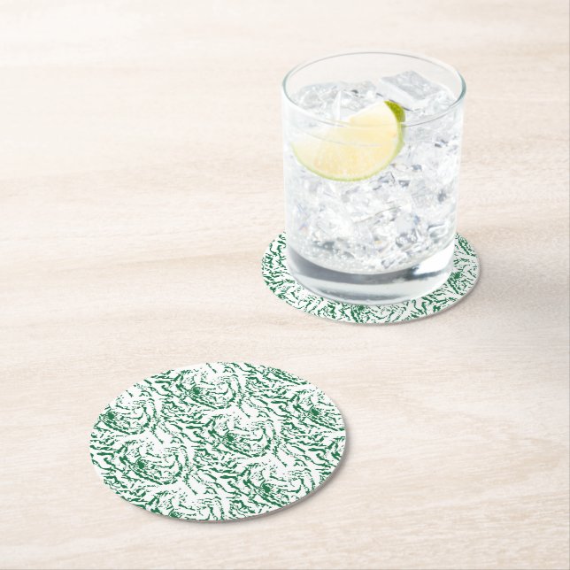 Custom Drink Coasters | Branded & Paperboard Underlägg Papper Rund (Insitu)