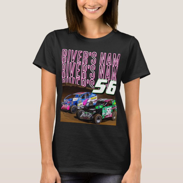 Custom Driver Photo T Shirt (Framsida)