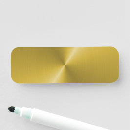 Custom Dry Erase Blank Name Badge Namnbricka