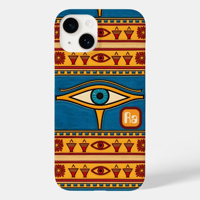 Custom Egyptian Eye of Horus, Eye of Ra Art (Baksida)