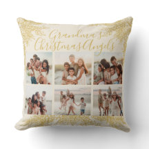 Custom Elegant Grandma's Christmas Photo Collage
