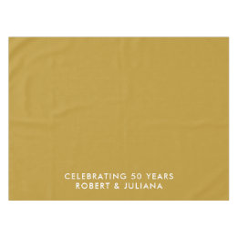 Custom Elegant Modern Gold 50th Anniversary Party