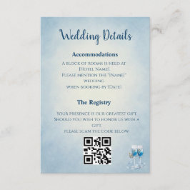 Custom Enclosure & QR Details Card Tilläggskort