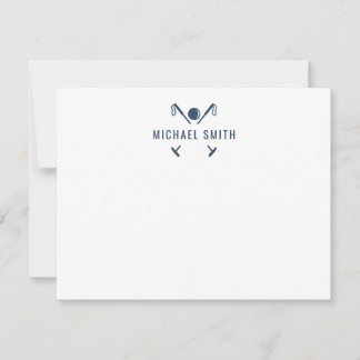 Custom Equestrian Stationery Polo Note Card Anteckningskort