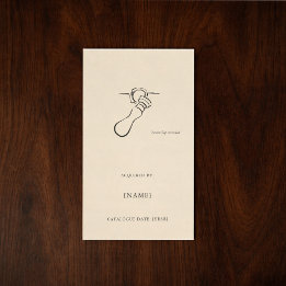 Custom Ex Libris Bookplate Sticker | Dark Academia Rektangulärt Klistermärke