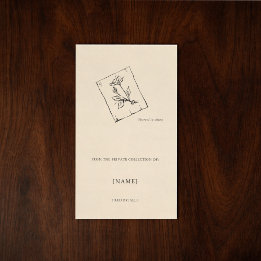 Custom Ex Libris Bookplate Sticker | Dark Academia Rektangulärt Klistermärke