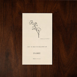 Custom Ex Libris Bookplate Sticker | Dark Academia Rektangulärt Klistermärke