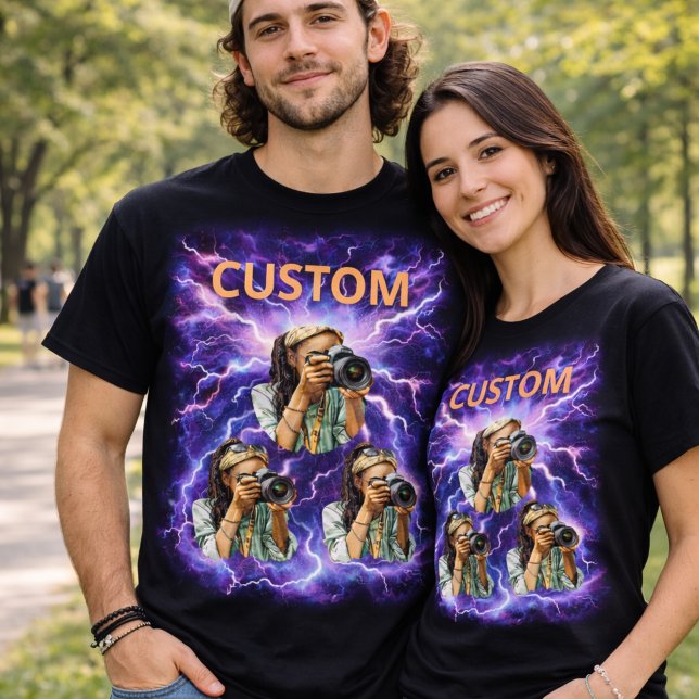 Custom Face Shirt – Personalized Photo T-Shirt Gif (Skapare uppladdad)