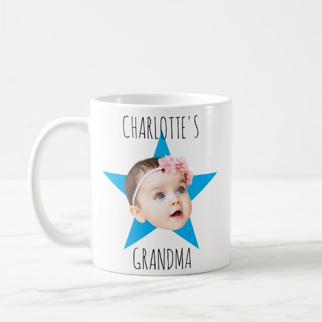 Custom Face Unique Office Gift For Friends Christm Kaffemugg (Vänster)