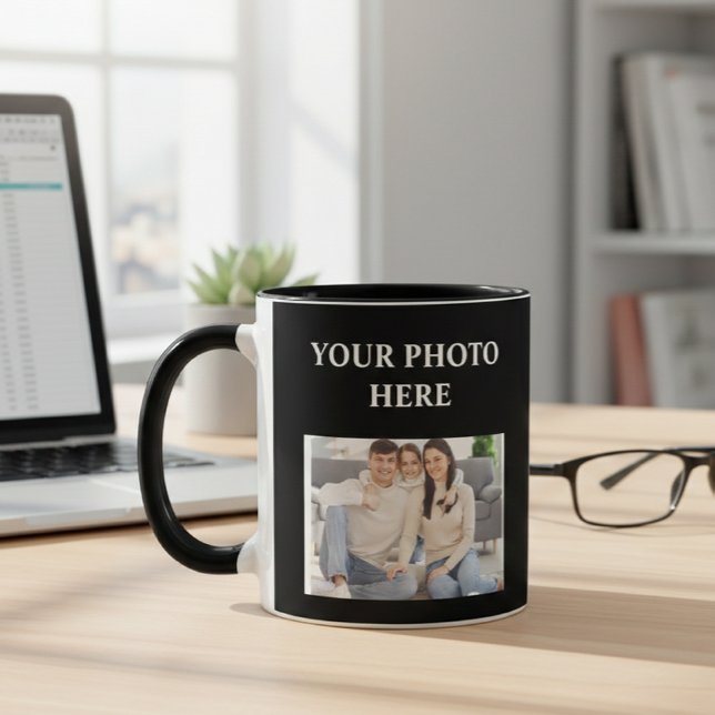Custom Family Photo Mug Mugg (Skapare uppladdad)
