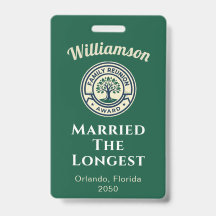 Custom Family Reunion Award