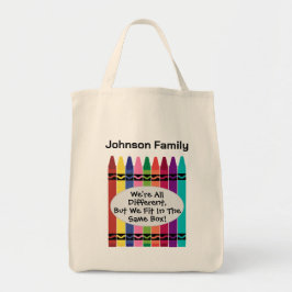 Custom Family Reunion Reusable Tote Bag  Tygkasse