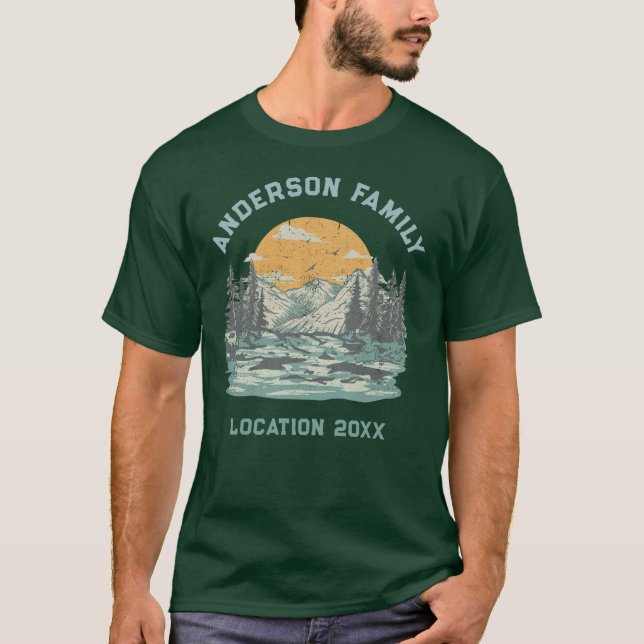 Custom Family Reunion Road Trip T Shirt (Framsida)