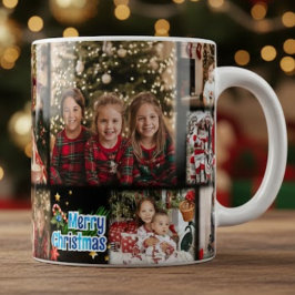 Custom Family Xmas Gift Mug Jumbo Mugg