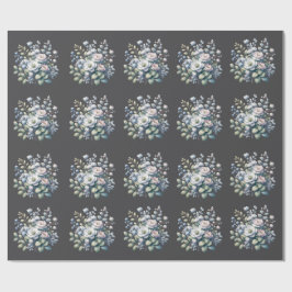 Custom flower design  presentpapper