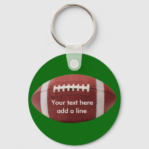 Custom Football Key Chain Nyckelring