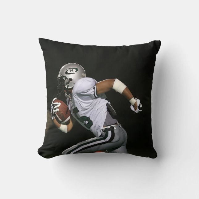 Custom Football Photo Sports Kudde (Framsida)