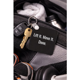 Custom Forklift Driver Keychain Gift Nyckelring