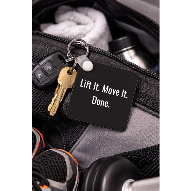 Custom Forklift Driver Keychain Gift Nyckelring (Skapare uppladdad)