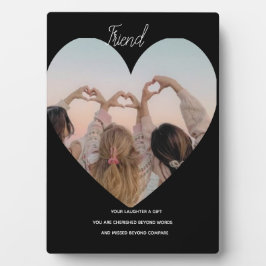 Custom Friend Memorial Plaque Tabletop Tribute