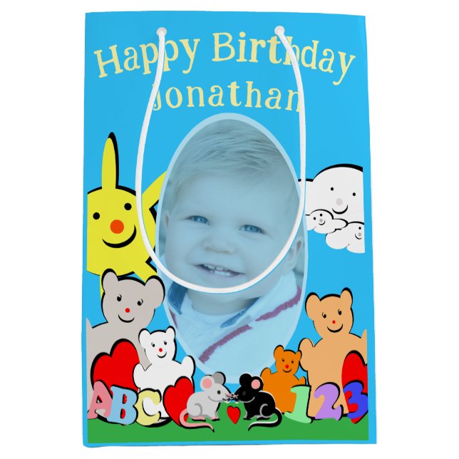 Custom Fun Cute Animals Birthday (Framsidan)