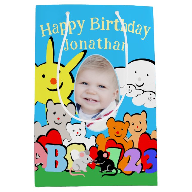 Custom Fun Cute Animals Birthday (Framsidan)
