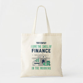 Custom Funny Finance  Tygkasse